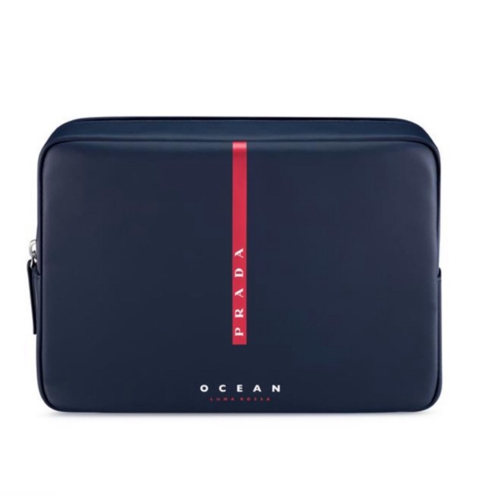 Prada cosmetic / makeup bag